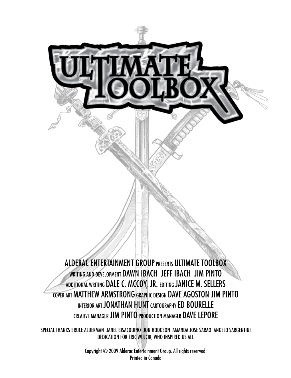 Alderac Entertainment Grouppresents Ultimate Toolbox