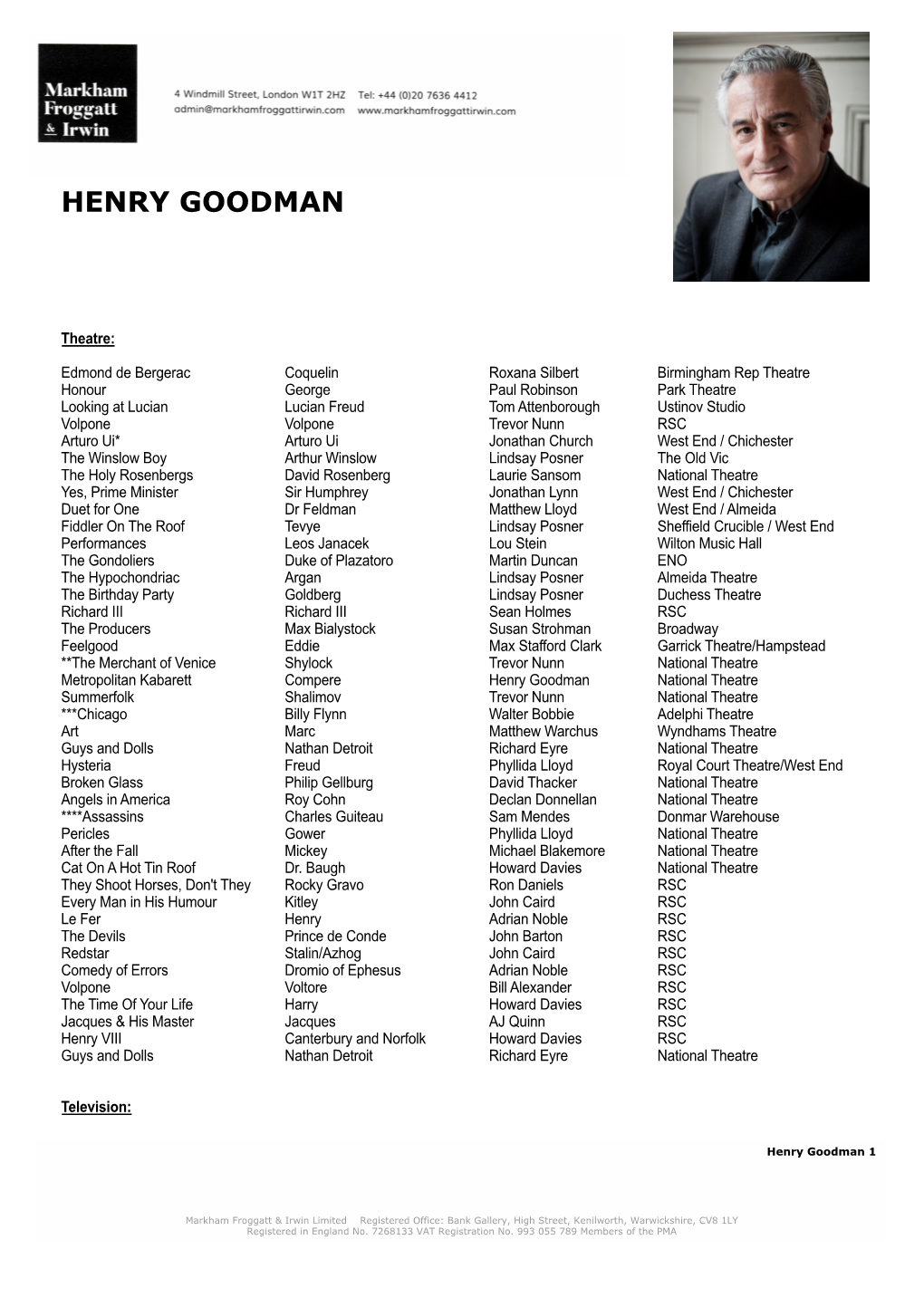 Henry Goodman