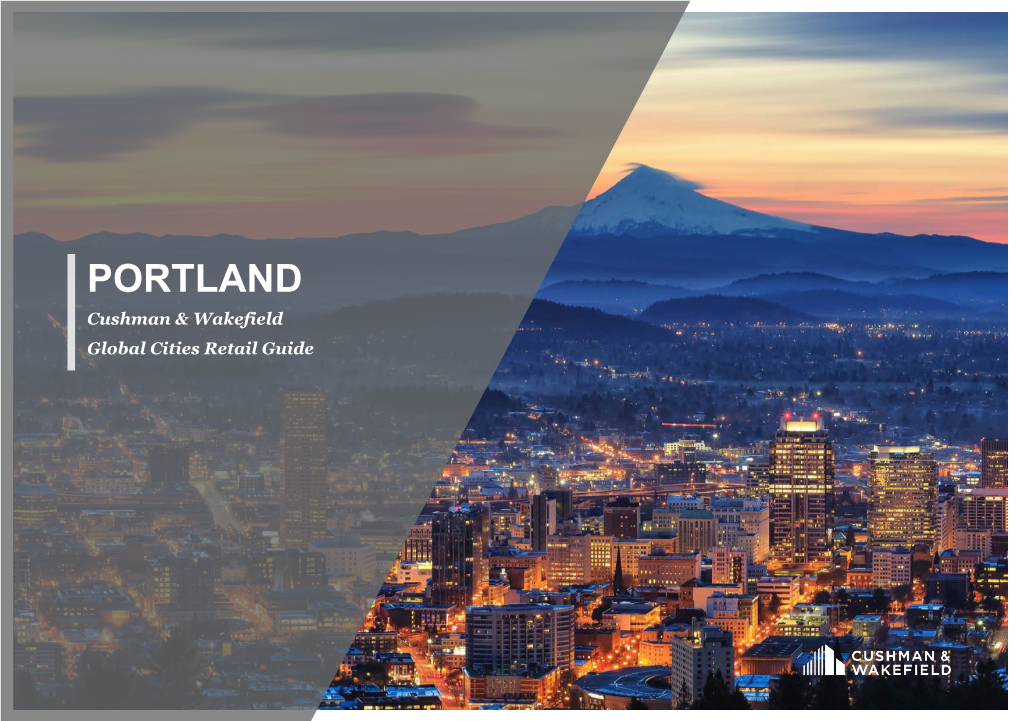 PORTLAND Cushman & Wakefield Global Cities Retail Guide