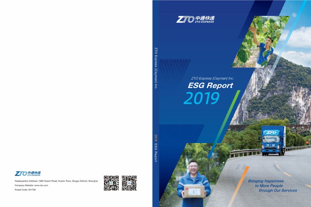 ESG Report ZTO Express (Cayman) Inc