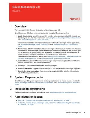 Novell Messenger 3.0 May 2015