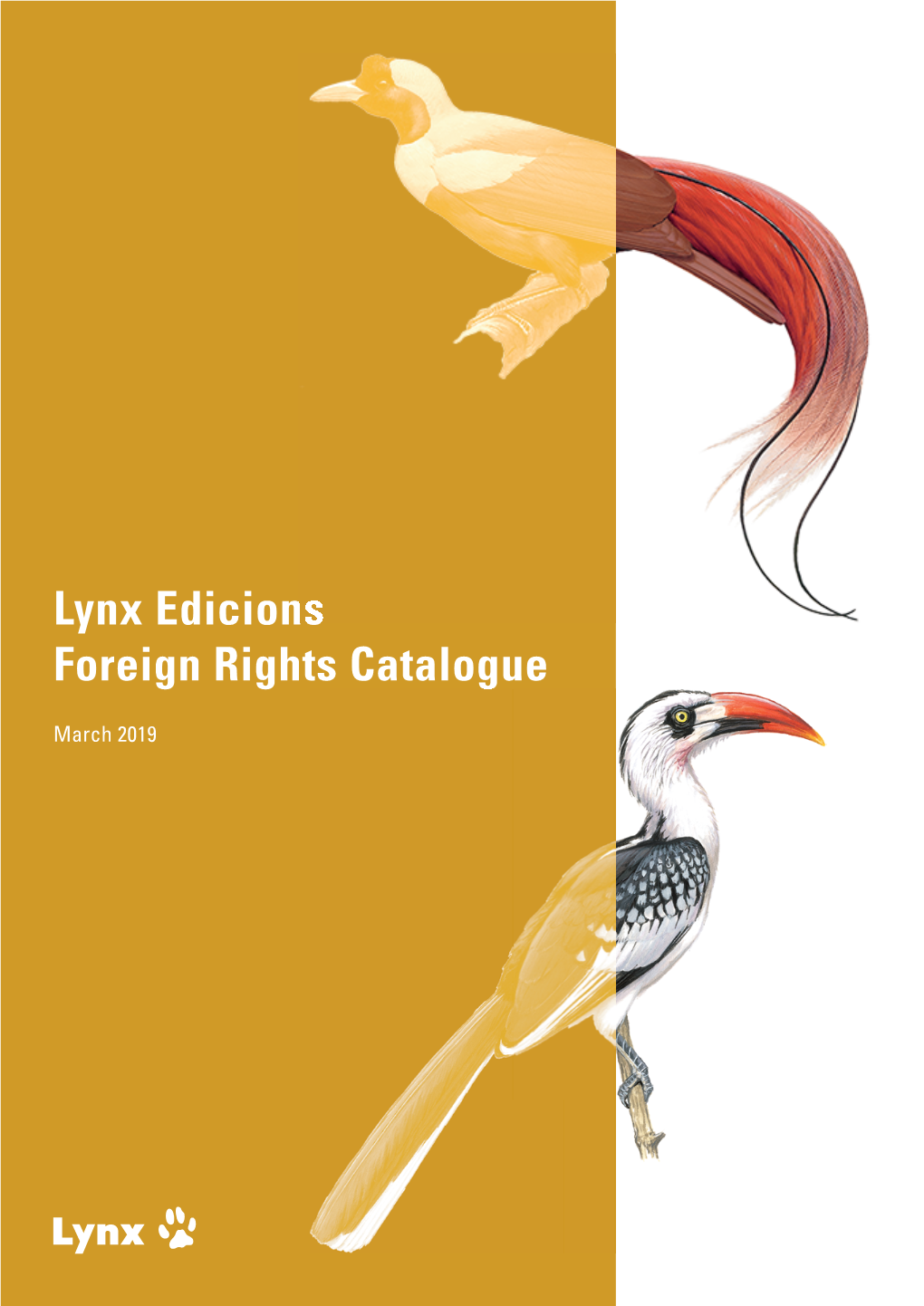 Lynx Edicions Foreign Rights Catalogue