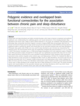 Polygenic Evidence and Overlapped Brain Functional Connectivities For