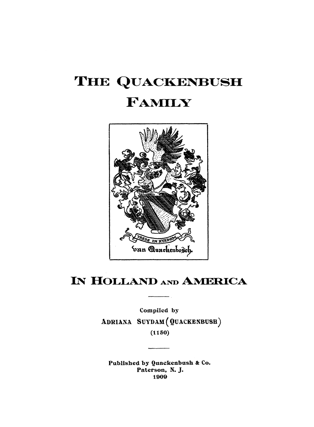 The Quackenbush Family