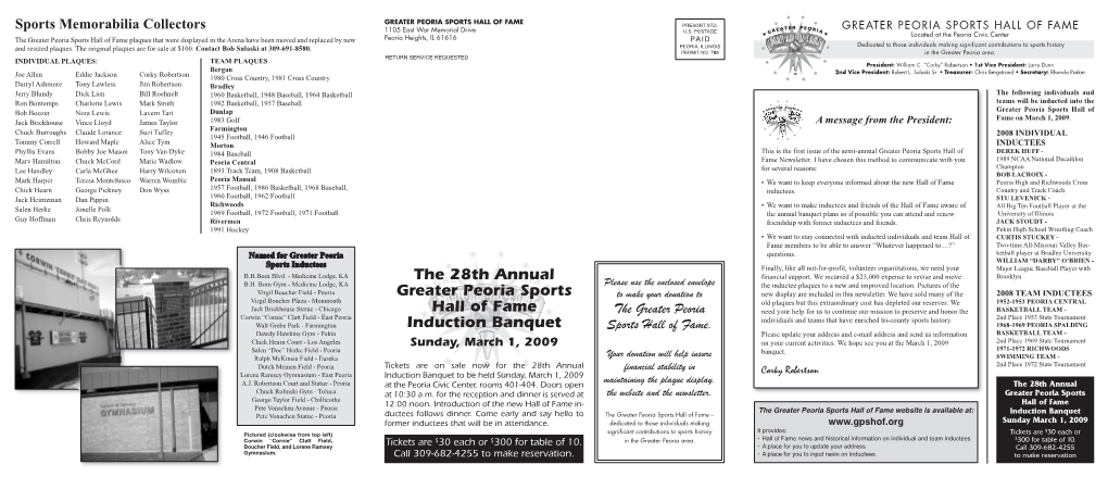 2009 Newsletter