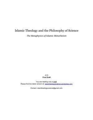 Islamic Theology and the Philosophy of Science