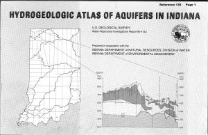 Hydrogeologic Atlas of Aquifers in Indiana ______