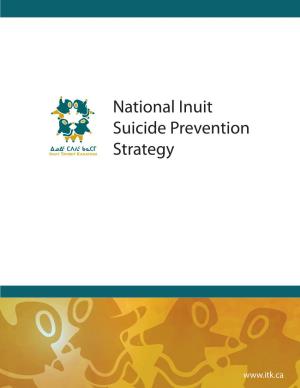 ITK National Inuit Suicide Prevention Strategy