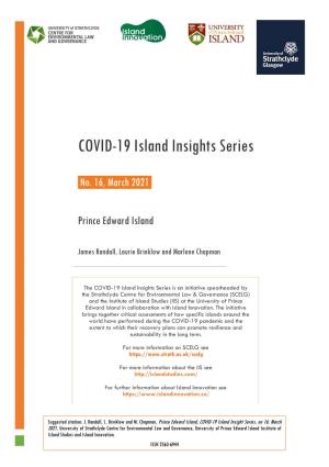 COVID-19 Island Insights Series