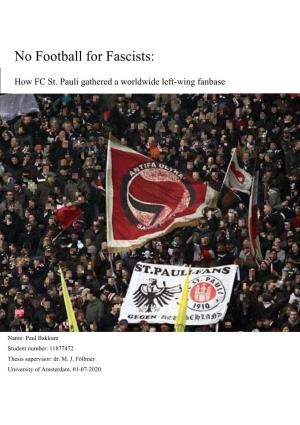 No Football for Fascists
