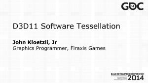 D3D11 Software Tessellation