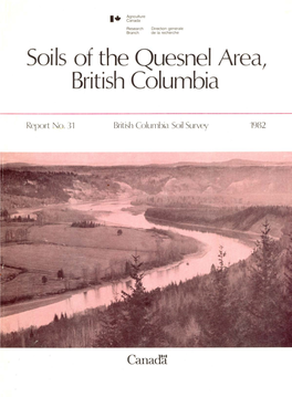 Soils of the Quesnel Area, British Columbia