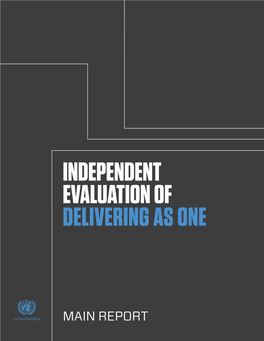 Evaluation of Delivering As One