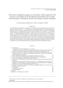 Geometric Langlands Program As Equivalent Unified Approach Will