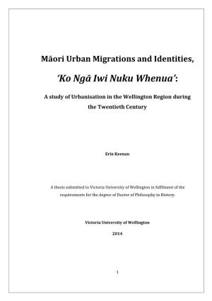 'Ko Ngā Iwi Nuku Whenua'