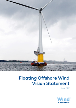 Floating Offshore Wind Vision Statement June 2017