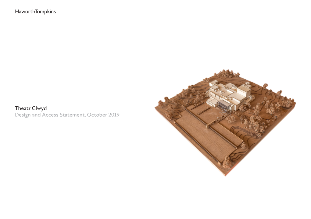 Haworthtompkins Theatr Clwyd Design and Access Statement