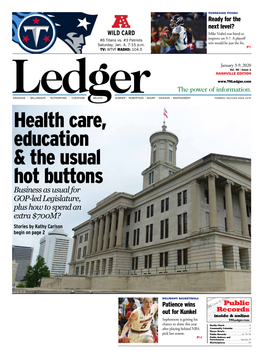 Health Care, Education & the Usual Hot Buttons