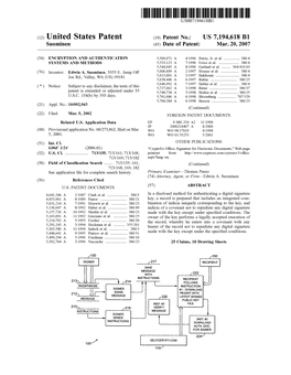 United States Patent (10) Patent No.: US 7,194.618 B1 Suominen (45) Date of Patent: Mar
