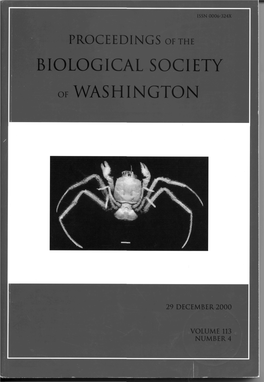 Biological Society of Washington
