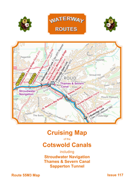 Cotswold Canals Including Stroudwater Navigation Thames & Severn Canal Sapperton Tunnel