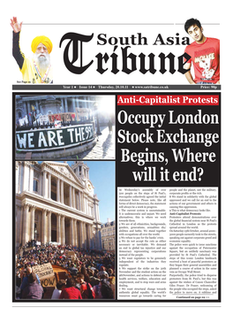 Occupy London Stock Exchange Begins,Where Will It End?