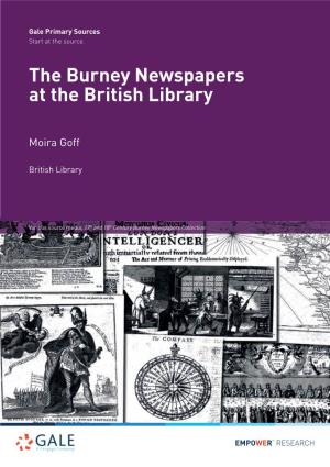 The Burney Newspapers at the British Library