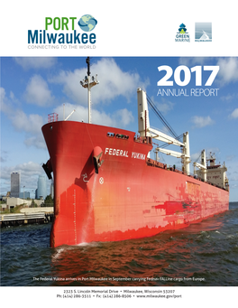 2017 Port of Milwaukee Annual Report
