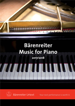 Bärenreiter Music for Piano