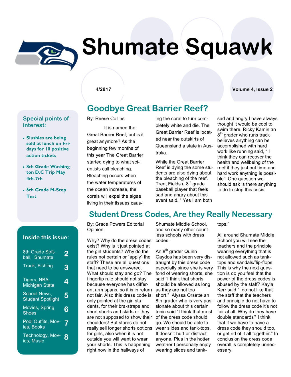 Shumate Squawk