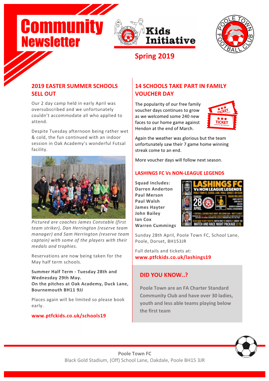 Poole Town Community Newsletter Summer 2019