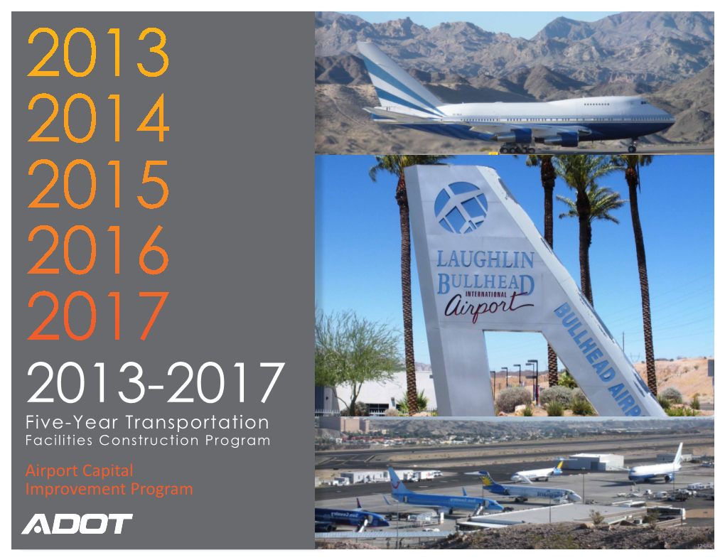 2013-2017 Five-Year Transportation Facilities Construction Program Airport Capital Improvement Program