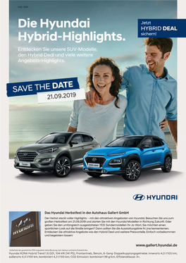 Die Hyundai Hybrid-Highlights