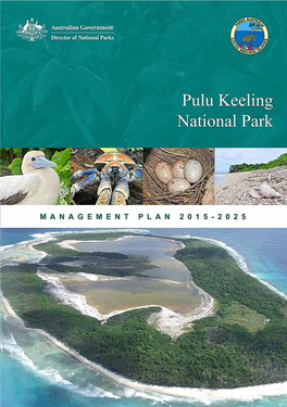 Pulu Keeling National Park Management Plan 2015-2025