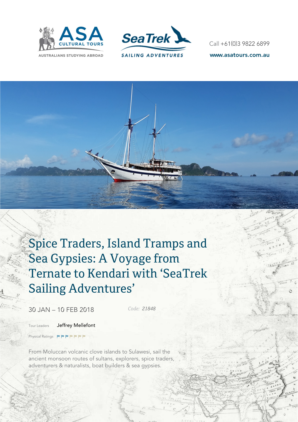 A Voyage from Ternate to Kendari with 'Seatrek Sailing Adventures'
