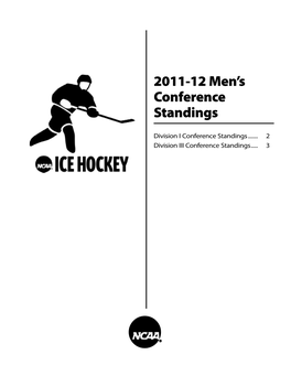 2011-12 Men's Conference Standings