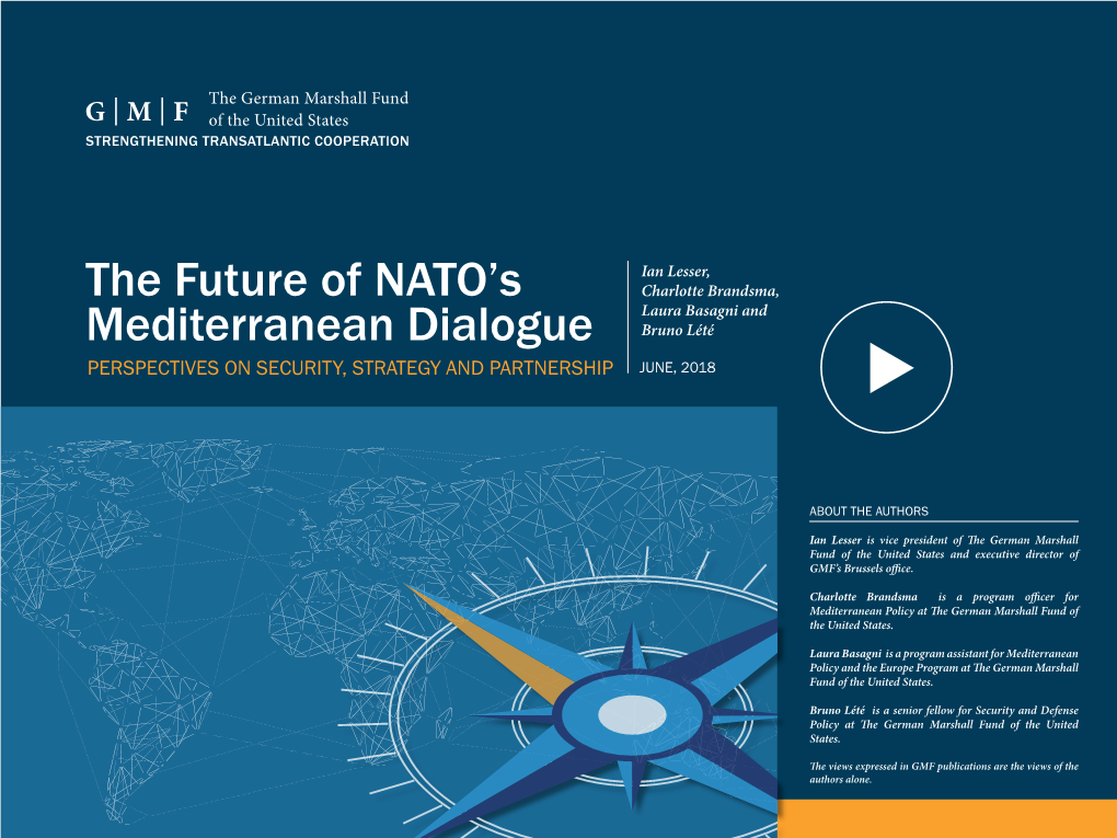 The Future of Natos Mediterranean Dialogue