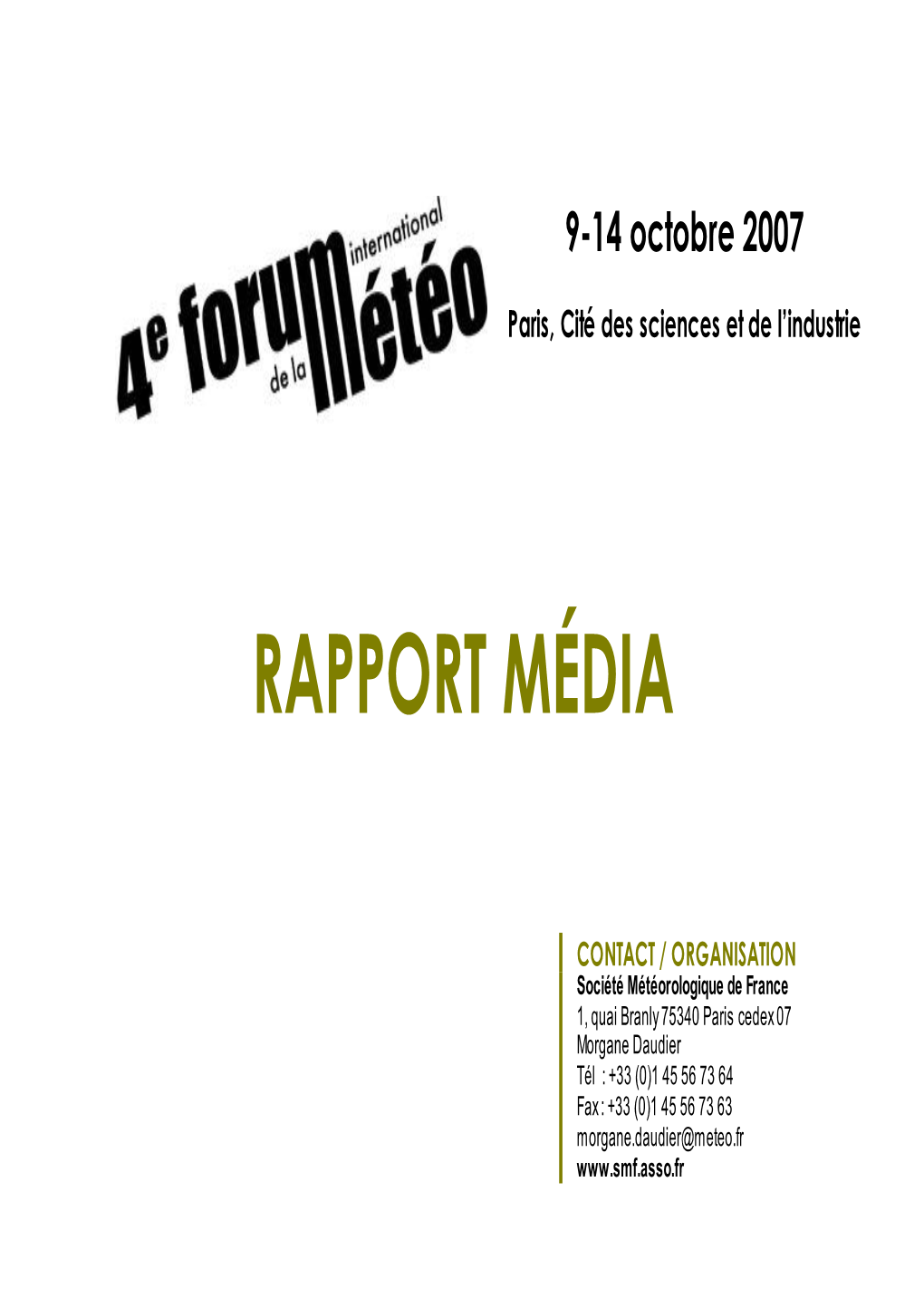 Rapport Média