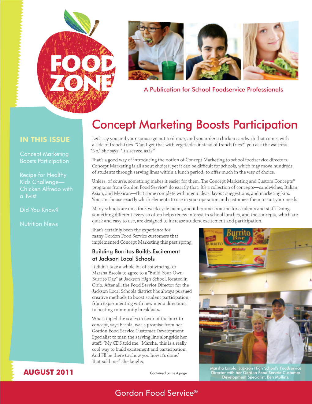 Concept Marketing Boosts Participation