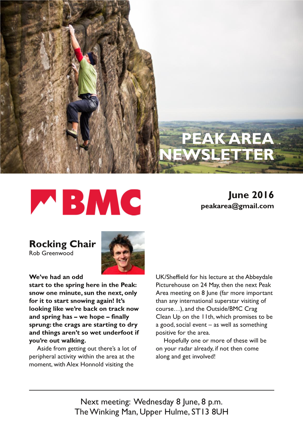 Download the June 2016 BMC Peak Area Newsletter