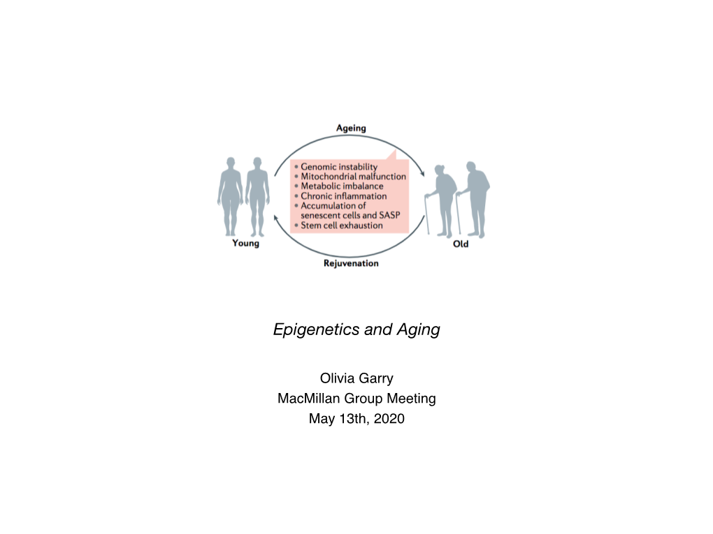 Epigenetics and Aging