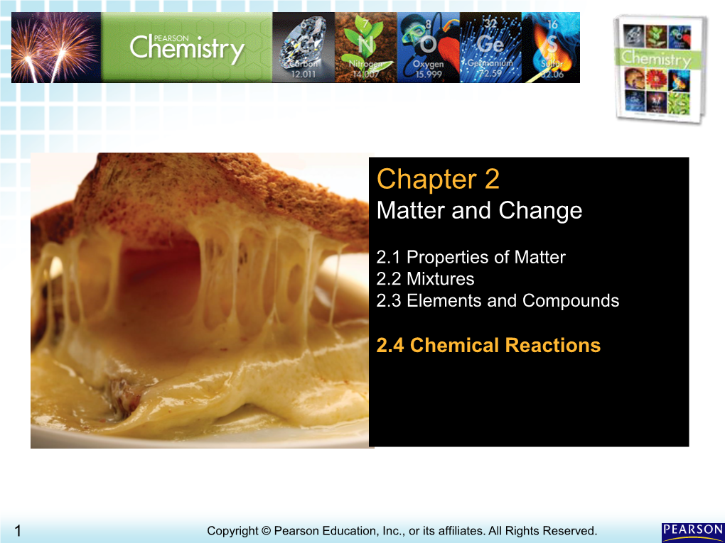 Chemical Reactions >