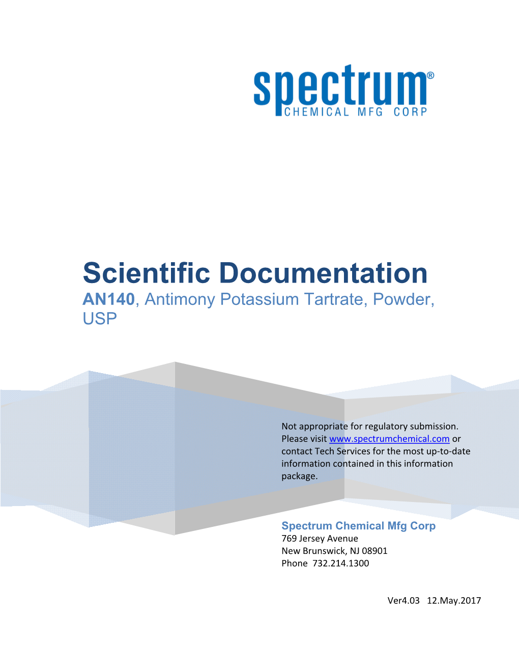 Antimony Potassium Tartrate, Powder, USP