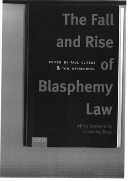 On the Life and Times of the Dutch Blasphemy Law (1932-2014)