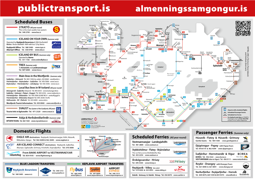 Public Transport 2018 Á Ensku