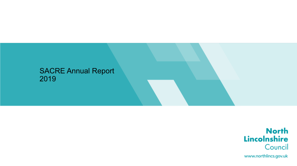 SACRE Annual Report 2019