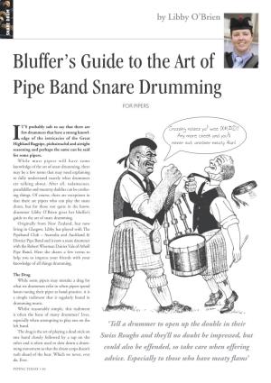 Bluffer's Guide to the Art of Pipe Band Snare Drumming