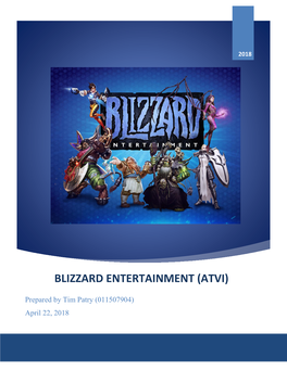 Blizzard Entertainment (Atvi)