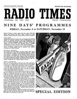 Radio Times, November 3, 1950