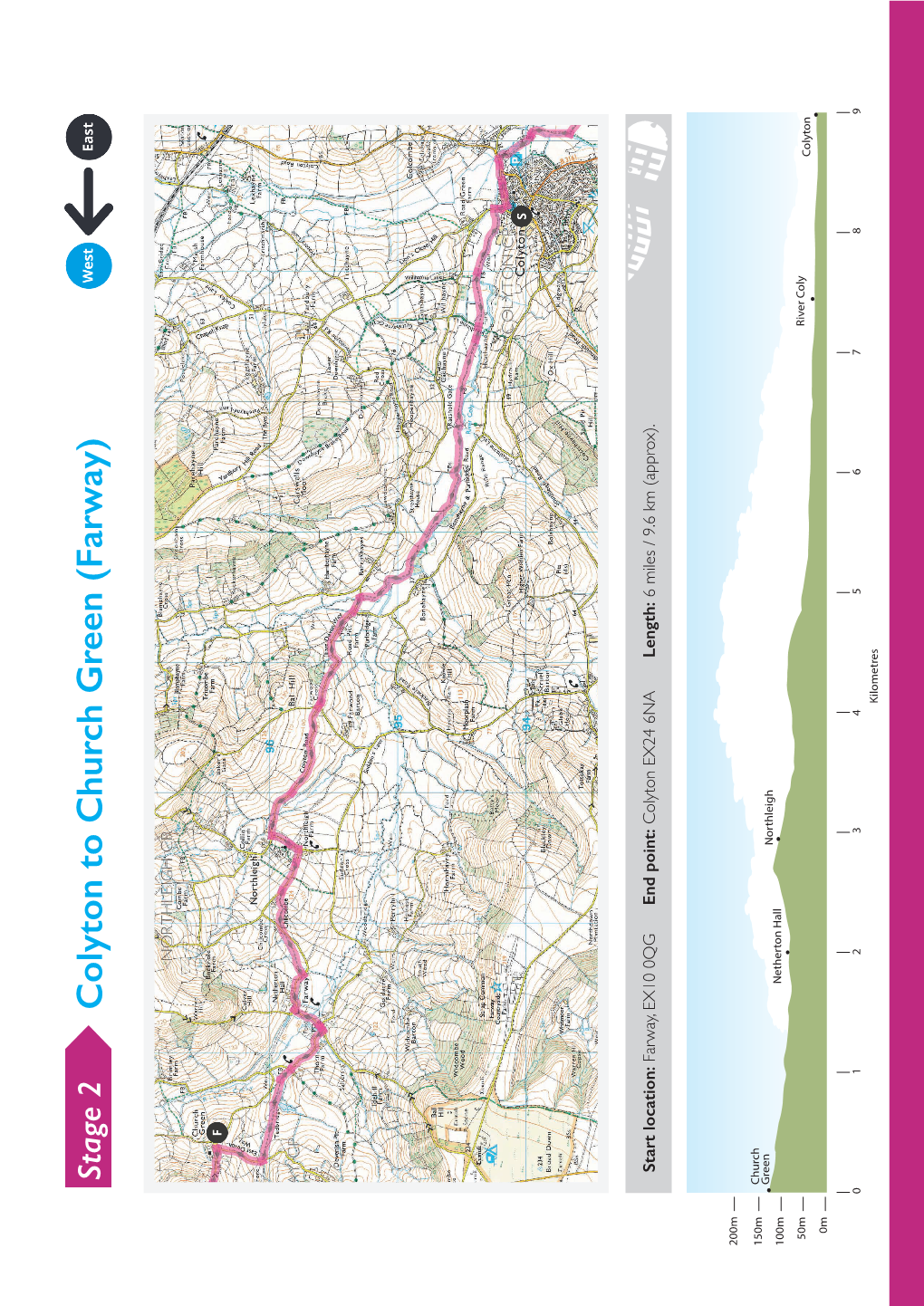 Colyton to Church Green (Farway)